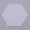 Acrylic Place Cards TACR-WH0001-20-1