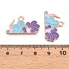 Alloy Enamel Pendants ENAM-T020-91-3