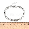 5.5MM 304 Stainless Steel Twisted Oval Link Chain Bracelets for Man and Women SA-CBAB767-17C-P-5
