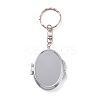 Iron Folding Mirror Keychain LS-DIY-D079-01C-2