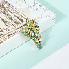 Lavender Enamel Pins JEWB-WH20013-001G-02-3