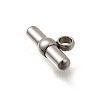 201 Stainless Steel Toggle Clasps STAS-F311-09P-2