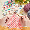 Polar Bear Silicone Knitting Needle Stoppers SIL-NB0001-25-3