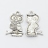 Tibetan Style Alloy Pendants X-PALLOY-K1027-AS-RS-1