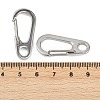 304 Stainless Steel Rock Climbing Carabiners STAS-B089-02C-P-3