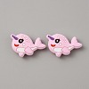 Whale Food Grade Eco-Friendly Silicone Beads SIL-WH0018-006E-1