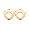 201 Stainless Steel Charms STAS-K217-50C-G-1