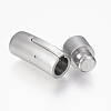 Tarnish Resistant 304 Stainless Steel Bayonet Clasps STAS-F131-07P-2