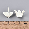 Rack Plating Spray Painted Alloy Beads PALLOY-T091-31A-4
