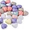 Spray Painted Acrylic Beads MACR-N006-14-C01-1