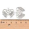 201 Stainless Steel Pendants STAS-Z162-04P-3