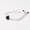 Polyester Hat Flexible Removable Chin Cord OCOR-WH0064-25I-1