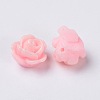 Rose Flower Opaque Resin Beads X-CRES-B1029-A02-2