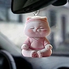 Acrylic Cat Shape Pendant Decorations PW-WG53CC4-01-2