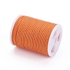 Round Waxed Polyester Cord X-YC-G006-01-1.0mm-07-3