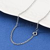 316 Surgical Stainless Steel Cable Chain Necklaces NJEW-JN01047-03-1