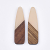 Resin & Walnut Wood Big Pendants X-RESI-S358-98D-2