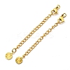 304 Stainless Steel Curb Chain Extender X-STAS-G310-09G-1