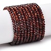 Natural Orange Garnet Beads Strands G-K366-F01-4x3mm-2
