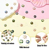 20Pcs 10 Styles Alloy Enamel Bead Caps FIND-YW0006-68-4