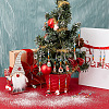 Christmas Theme Alloy Enamel Pendant Decorations HJEW-AB00265-5