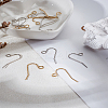 32Pcs 2 Styles 304 Stainless Steel Earring Hook Findings STAS-LP0004-06-1