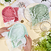3Pcs 3 Styles Lace Triming Cloth Headbands for Women OHAR-CY0001-18-3