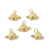 Rack Plating Brass Pendants KK-H431-30G-4