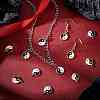 12Pcs 2 Colors Fashion 304 Stainless Steel Enamel Charms STAS-UN0035-98-3