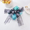 Snowflake Deco Mesh Ribbons OCOR-P010-G15-6