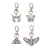 4Pcs Alloy Pendant Decorations HJEW-JM02907-S-1