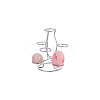 7-Slot Iron Easter Egg Display Stands ODIS-WH0058-21A-P-7