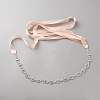 Metal Full Crystal Rhinestone Horse Eye Bridal Waist Belts for Wedding Dress AJEW-WH20080-65D-S-1