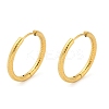Ion Plating(IP) 304 Stainless Steel Twist Rope Huggie Hoop Earrings EJEW-G374-01F-G-1