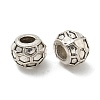 Tibetan Style Alloy European Beads TIBE-P003-22AS-1
