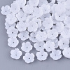 Opaque Resin Bead Caps LS-RESI-T040-031B-1