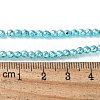 Baking Paint Synthetic Non-Magnetic Hematite Beads Strands G-H020-K01-11-2