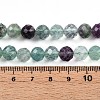 Natural Fluorite Beads Strands G-S345-8mm-31-5