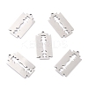 Non-Tarnish 201 Stainless Steel Pendants STAS-K003-09P-1