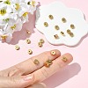 SHEGRACE Brass Ear Nuts XGR0034G-78G-5