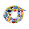 Opaque Glass Beads Strands GLAA-Z018-A-4
