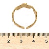 304 Stainless Steel Open Cuff Rings for Women LS-RJEW-U060-01A-G-3