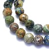 Natural Chrysocolla Beads Strands G-K310-A16-10mm-3