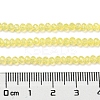 Baking Paint Transparent Glass Beads Strands DGLA-A034-J2mm-B07-5