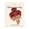 Alloy Brooches JEWB-B001-06KCG-2