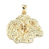 Brass Pendants KK-C251-06A-G-1