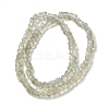 Electroplate Glass Beads Strands EGLA-Q127-A02-01J-2