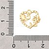 Brass Micro Pave Cubic Zirconia Pendants KK-C096-11G-3