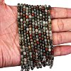 Natural African Bloodstone Beads Strands G-A260-A38-01-3