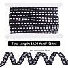 10M 10% Spandex & 90% Nylon Lace Elastic Ribbon OCOR-CY0001-12C-2